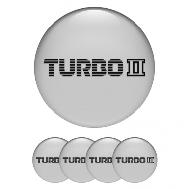 Mazda Turbo Emblem for Wheel Center Caps Yellow Fill Black Logo