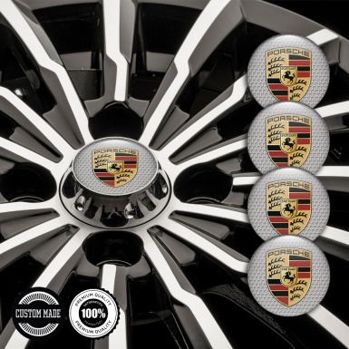 Porsche Emblems for Wheel Center Caps Honey Camp Edition