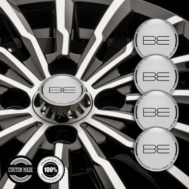 Breyton Wheel Emblems for Center Caps Grey Edition