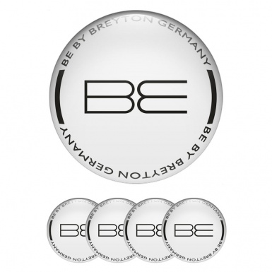 Breyton Domed Emblems for Center Caps Grey Edition
