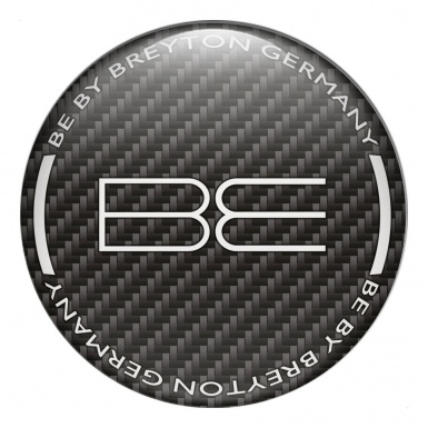 Breyton Silicone Emblems for Wheel Center Caps Carbon Edition