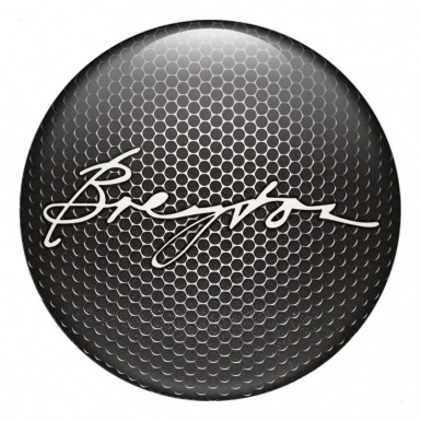 Breyton Emblems for Wheel Center Caps Mesh Logo Edition