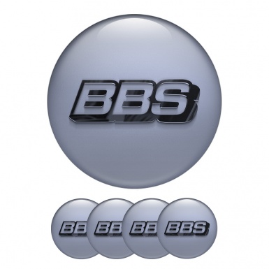 BBS Domed Stickers Wheel Center Cap Glass Effect