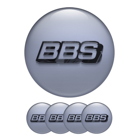 BBS Domed Stickers Wheel Center Cap Glass Effect