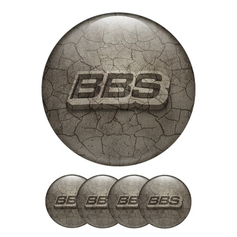 BBS Wheel Center Caps Emblem 3D Desert Effect