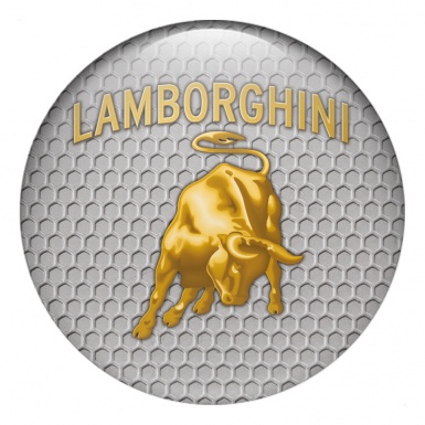 Lamborghini Silicone Stickers for Wheel Center Caps Honey Comb