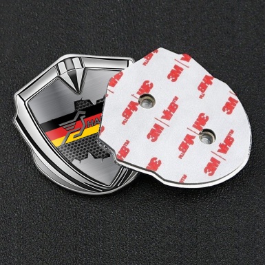 Hamann Emblem Ornament Silver Torn Pattern Germany Flag Edition