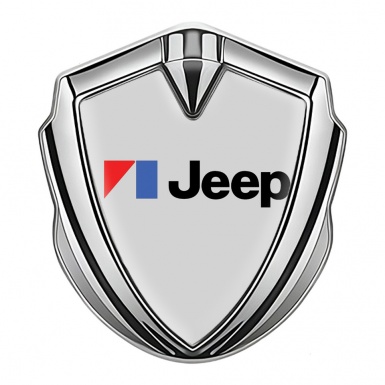 Jeep Emblem Aufkleber Autozubehor Silbertonfarbe Grau Auflage