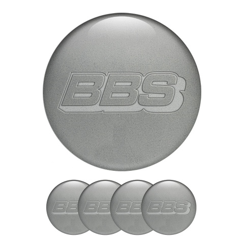 BBS Domed Stickers Wheel Center Cap Fine Plaster