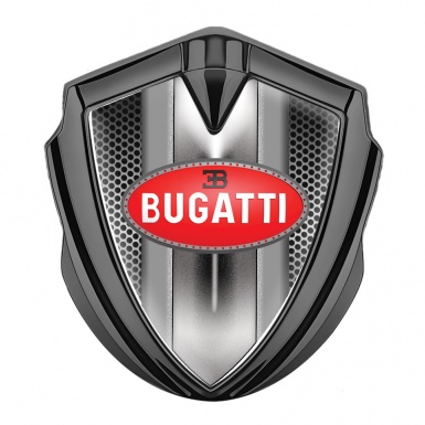 Bugatti Badge Self Adhesive Graphite Light Grate Frame Italian Design