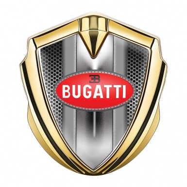 Bugatti Badge Self Adhesive Gold Light Grate Frame Italian Design