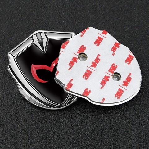 Mazda Emblem Ornament Silver Black Print Crimson Logo Edition