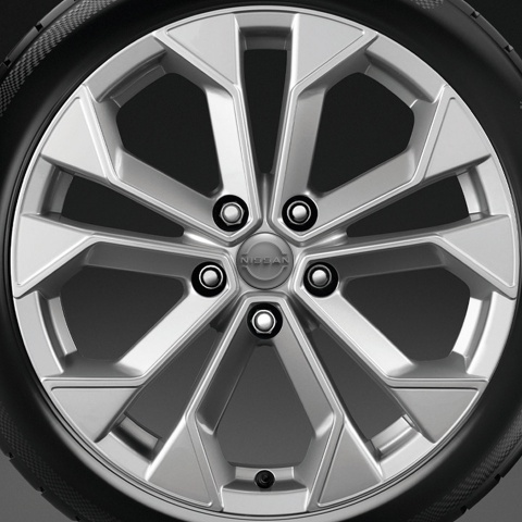 Nissan Silicone Stickers for Wheel Center Cap Grey
