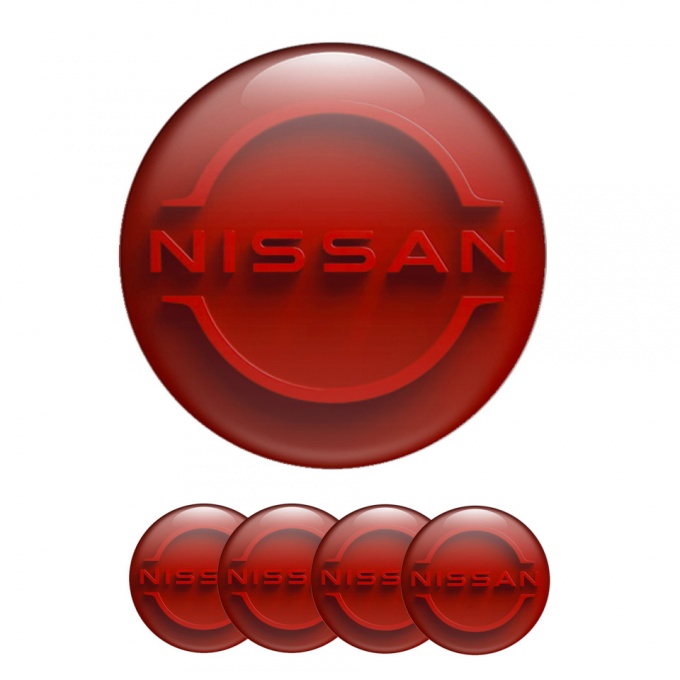 Nissan Silicone Stickers for Wheel Center Cap Cherry Blossom