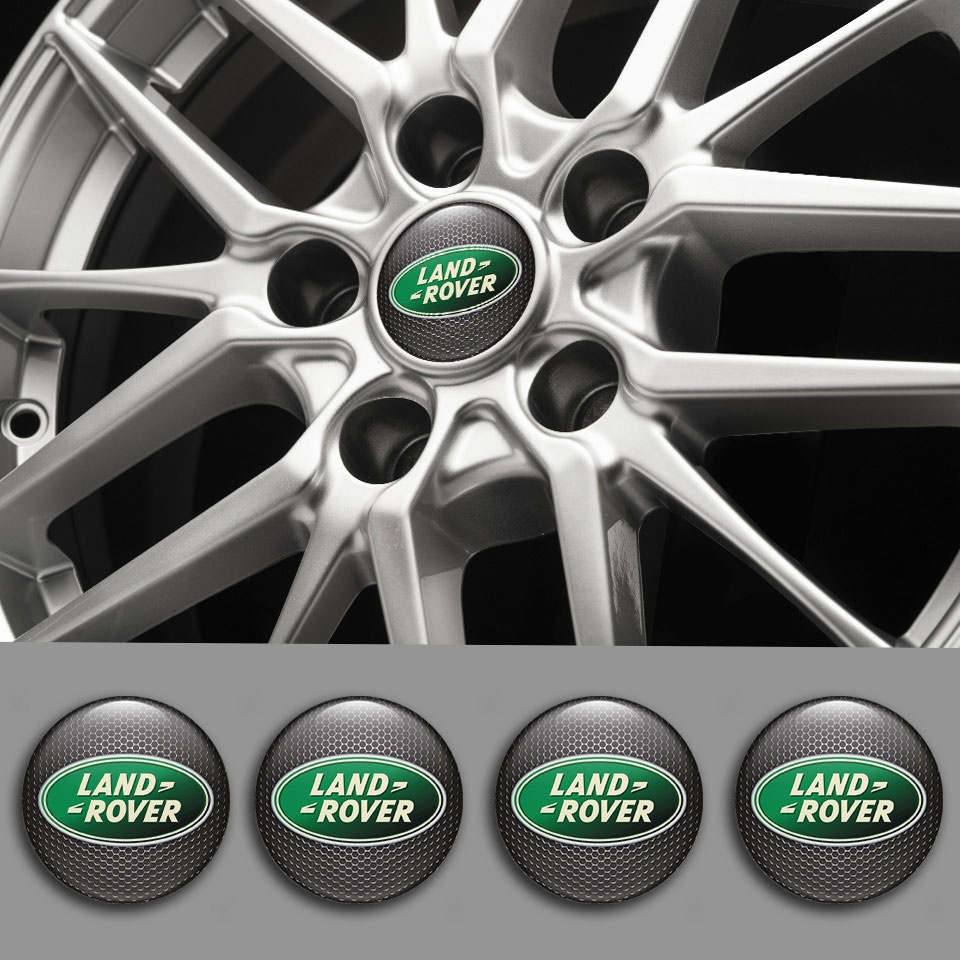 Land Rover Wheel emblems for Center Caps Mesh Edition | Wheel Emblems ...