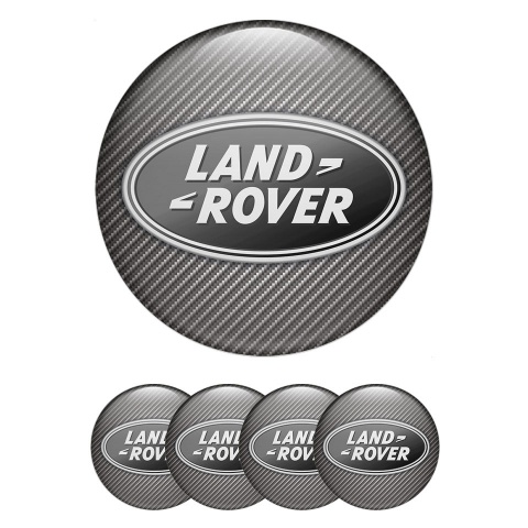Land Rover Emblem for Wheel Center Caps Carbon Monochrome Edition