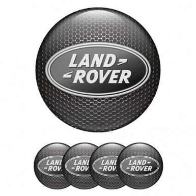 Land Rover Emblem for Wheel Center Caps Mesh Monochrome Edition