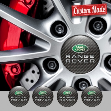 Land Rover Range Emblem for Wheel Center Caps Carbon Logo
