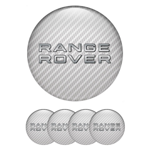 Land Rover Range Emblems Center Caps Light Carbon Edition