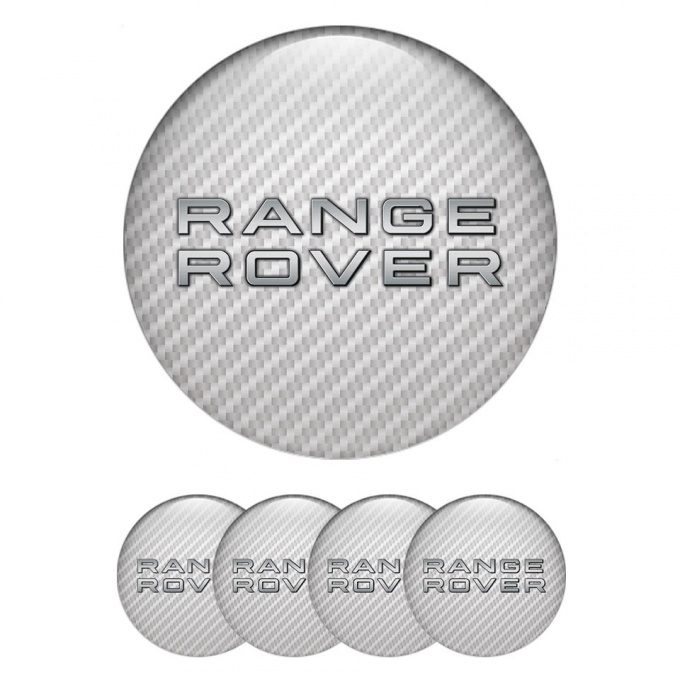 Land Rover Range Emblems Center Caps Light Carbon Edition