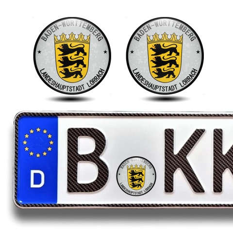 Aufkleber Lorrach Baden Wurttemberg Silikon Plakette