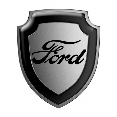 Ford Silicone Sticker Black Classic Logo