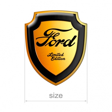 Ford Limited Edition Shield  Silicone Sticker