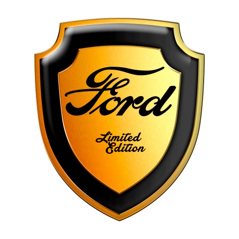 Ford Limited Edition Shield  Silicone Sticker