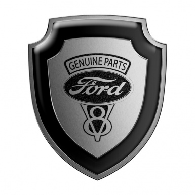 Ford Genuine Parts Silicone Sticker Grey