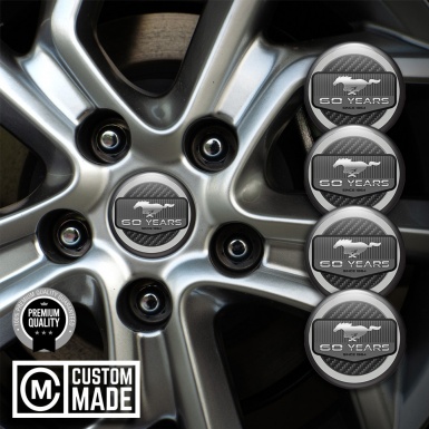 Ford Mustang Emblems Center Cap Grey Edition