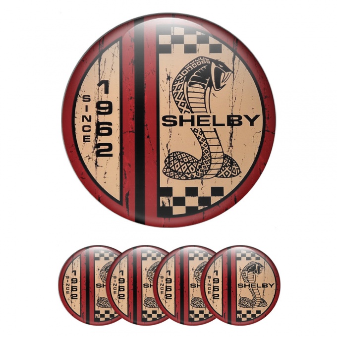 Ford Shelby Emblems Center Cap 1962 snake logo 