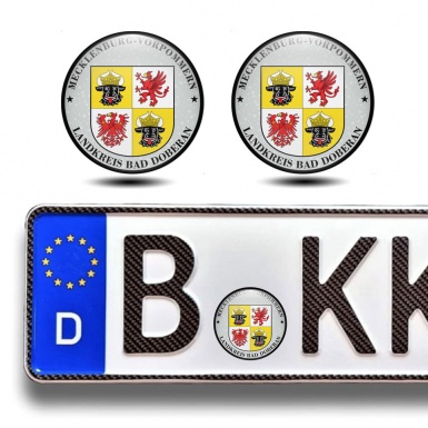 Aufkleber Bad Doberan Mecklenburg Fur Nummernschild Plakette