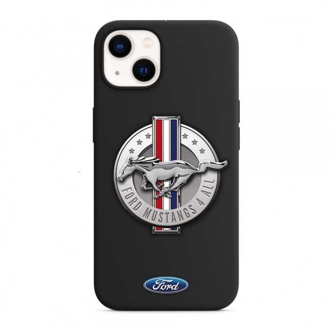 Ford Mustang Case for Iphone Slim Logo Design