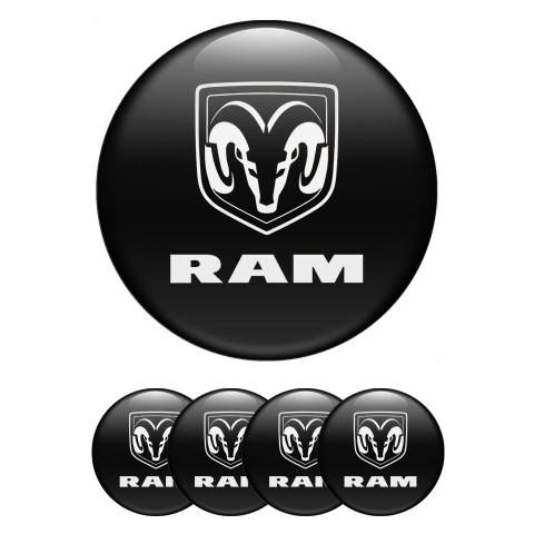 Dodge RAM Wheel Emblems for Center Caps Classic Logo