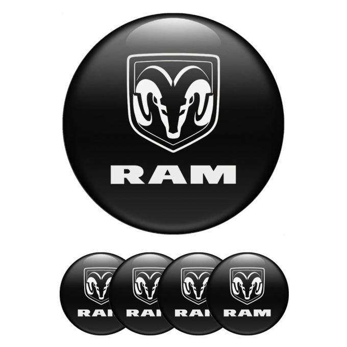 Dodge RAM Wheel Emblems for Center Caps Classic Logo