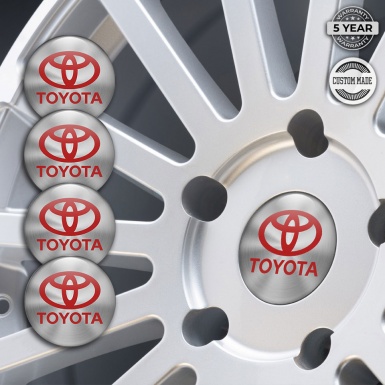 Toyota Wheel Emblems for Center Caps Aluminium Design