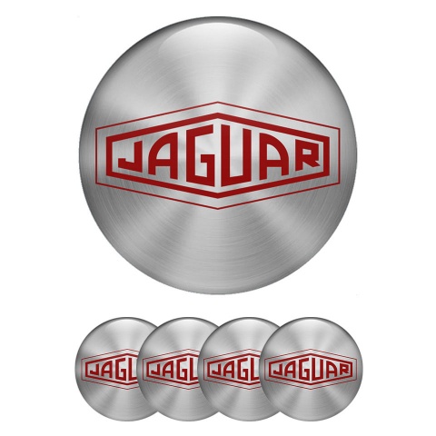 Jaguar Wheel Emblem for Center Caps Aluminium Design