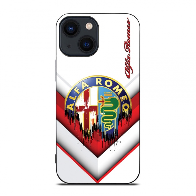 Alfa Romeo Case for Iphone Logo White Design