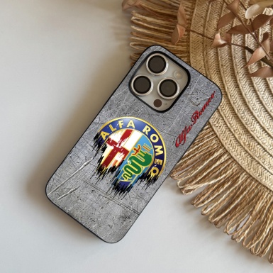 Alfa Romeo Case for Iphone Logo Melted Design