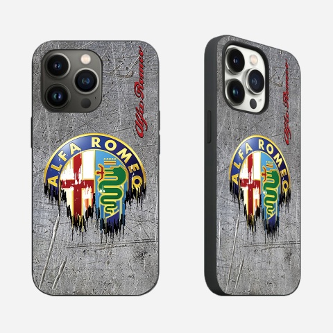 Alfa Romeo Case for Iphone Logo Melted Design