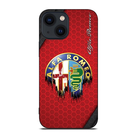 Alfa Romeo Case for Iphone Watercolor Logo Design