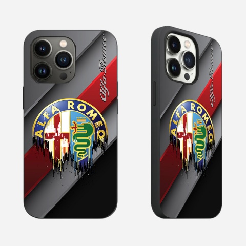 Alfa Romeo Case for Iphone with Stylish Melted logo