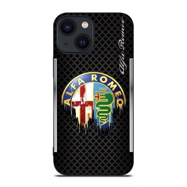 Alfa Romeo Protective Case for Iphone Logo Melted Design