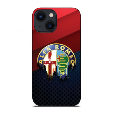 Alfa Romeo High-quality iPhone Red Case Design Logo