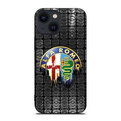 Alfa Romeo High-quality iPhone Case with Melted  Design Logo