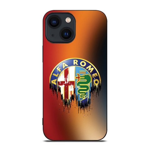 Alfa Romeo  iPhone Case with Multicolor Design Logo