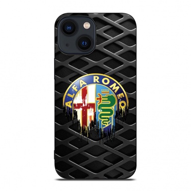 Alfa Romeo iPhone Cover Case with Multicolor Design Logo