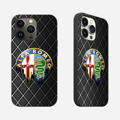 Alfa Romeo  iPhone Case Shockproof Protective UV Grid Cover