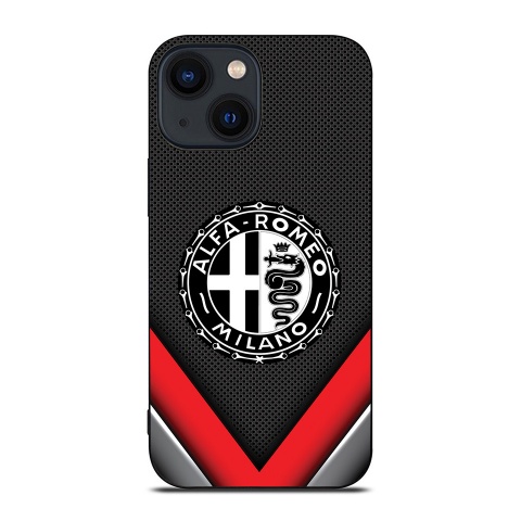 Alfa Romeo iPhone Case with Black&White Logo Color