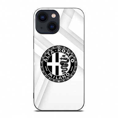 Alfa Romeo White iPhone Case with Stilish Design